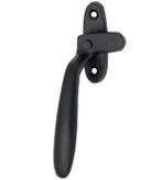 Raamboom Met sluitplaat Dudok links ijzer zwart, Nieuw