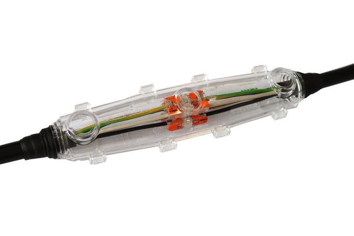 Joint Droit En Résine Coulée M1 Avec Connecteurs Wago -, Bricolage & Construction, Électricité & Câbles, Envoi