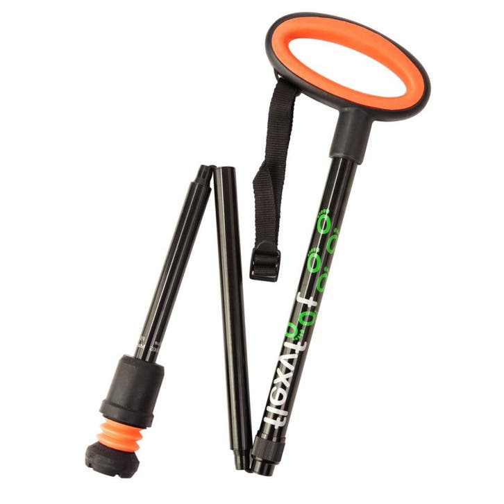 Wandelstok met ovalen handvat - opvouwbaar, Diversen, Verpleegmiddelen, Nieuw, Verzenden