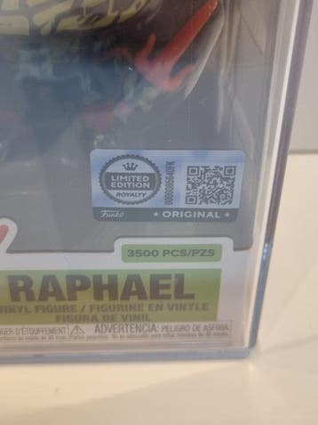 Funko - Funko Pop ROYALTY L.E. #1886 Raphael (Turtles) *3500, Antiek en Kunst, Antiek | Speelgoed