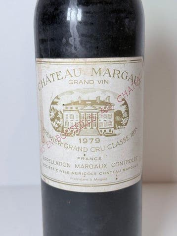 1979 Chateau Margaux - Margaux Premier Grand Cru Classé 1855