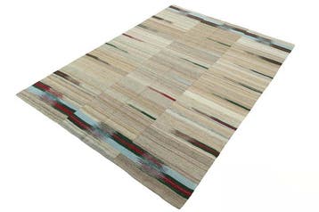 Handgeweven Designer Kelim - Afghaanse weef - Kelim - 240 cm, Huis en Inrichting, Nieuw