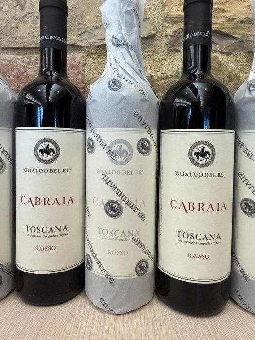 2021 Gualdo del Re, Cabraia - Toscane - 6 Fles (0,75 liter), Verzamelen, Wijnen