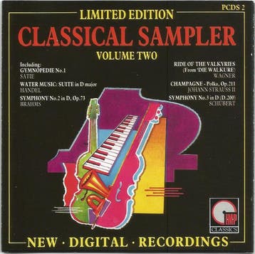 Various - Classical Sampler Volume Two (CD, 1987), Verzenden, Gebruikt