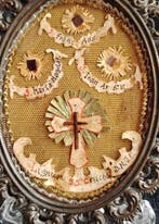 Reliekhouder - Metaal - 20e eeuw - Heilige Kruis van Onze