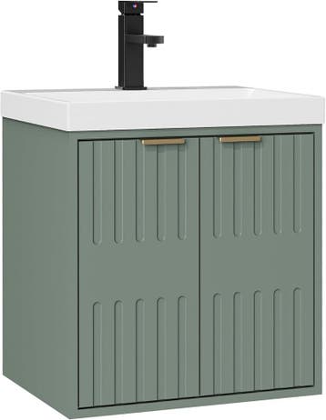 Wastafelkast - Wastafelmeubel - Wastafelonderkast - 49 cm -, Verzenden