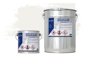 Wixx 2K PU 450 Betoncoating RAL 9016 | Verkeerswit 10L, Verzenden