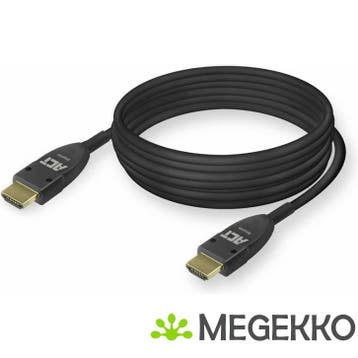 ACT AK4142 HDMI kabel 10 m HDMI Type A (Standaard) Zwart, Informatique & Logiciels, Pc & Câble réseau, Verzenden