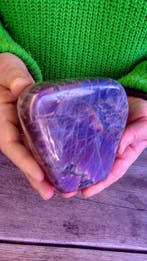Goud + violet + paars kleuren Chameleon-labradoriet - Vrije