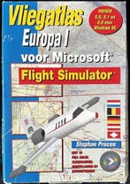 Vliegatlas Europa 1 voor Microsoft Flight Simulator PC Small, Games en Spelcomputers, Verzenden, Nieuw