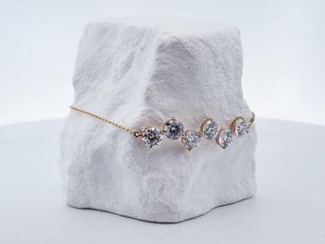 Zonder minimumprijs - Armband - 14 karaat Geel goud -, Handtassen en Accessoires, Nieuw