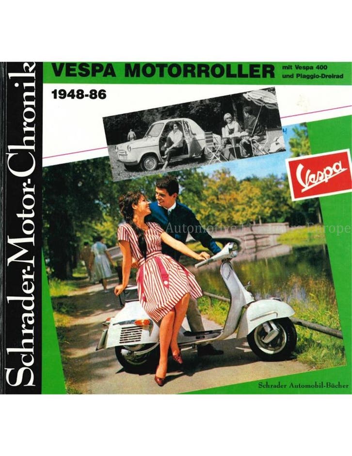 VESPA MOTORROLLER MIT VESPA 400 UND PIAGGIO-DREIRAD 1948 -, Boeken, Auto's | Boeken