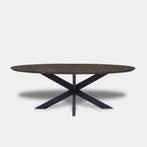 Tafel Ovaal Eikenhout  Matrix  200x100, Huis en Inrichting, Nieuw