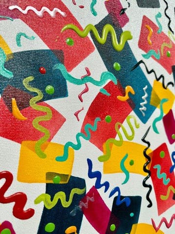Kerime Elibuyuk - Confetti 7 – Contemporary Abstract