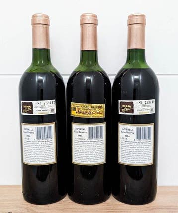 1986 C.V.N.E. Imperial - Rioja Gran Reserva - 3 Flessen, Nieuw