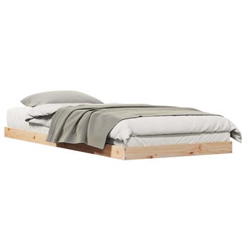 Bedframe Grenen | Tweede kansje | OP = OP, Modern minimalistisch, Verzenden, Zo goed als nieuw, Overige maten