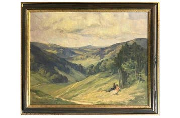 Carl Kellner (1886-1953) - Das Paar in der Landschaft