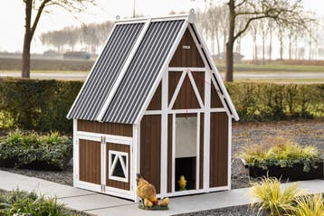 SUPERMOOI Kippenhok bij de specialist - De beau poulaillers, Ophalen of Verzenden, Nieuw, Kippenhok of Kippenren