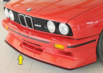 Spoilerzwaard | geschikt voor BMW | 3-serie Cabrio 86-93 2d, Verzenden