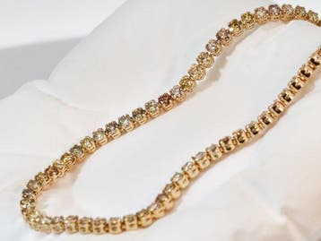 Zonder minimumprijs - Armband - 14 karaat Geel goud -