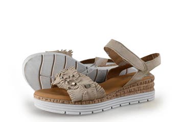 Gabor Sandalen in maat 39 Beige, Verzenden, Beige, Gabor, Sandalen of Muiltjes