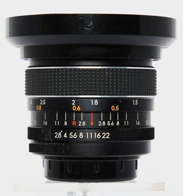 Chinon Elicar 28mm f/2.8 No.742069; Auto Chinon 55mm f/1.7, Audio, Tv en Foto, Nieuw