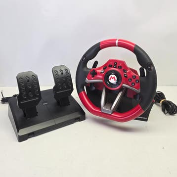 HORI Mario Kart Racestuur Pro Deluxe met pedalen |, Ophalen of Verzenden
