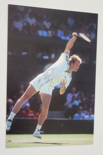 Svezia - Tennis - Stefan Edberg - Wimbledon - Sportfoto, Verzamelen, Overige Verzamelen, Nieuw