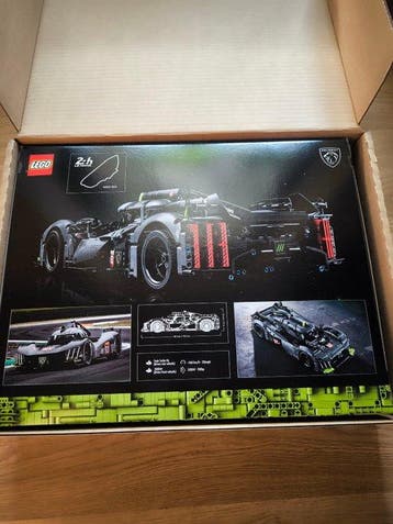 Lego Set - 42156 - Technic - 42156 Peugeot 9x8 lemans, Nieuw