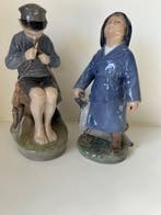 Royal Copenhagen - Figuur (2) - Porselein, Antiek en Kunst