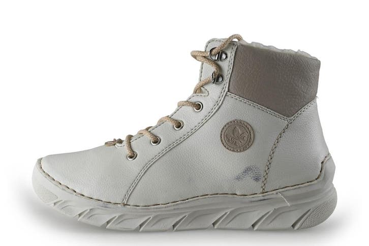 Rieker Snowboots in maat 42 Wit, Kleding | Dames, Schoenen, Wit, Gedragen, Snowboots, Verzenden