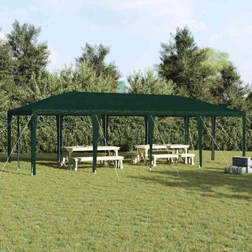 vidaXL Partytent Groen 800 x 400 x 266 cm Polyethyleen en, Verzenden
