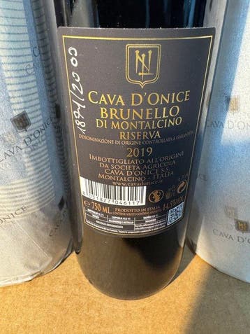 2019 Cava DOnice - Brunello di Montalcino Riserva - 5, Nieuw