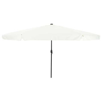 Grote LED Tuinparasol | Tweede Kansje | OP = OP, Tuin en Terras, Zo goed als nieuw, Kantelbaar, Verzenden, Stokparasol