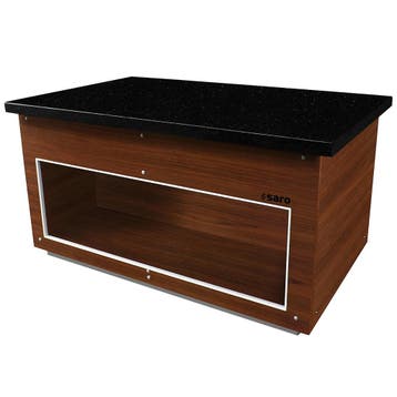 Neutraal Buffetmeubel | PREMIUM LINE | Houtlook/Graniet |, Verzenden, Nieuw in verpakking