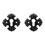 Set van twee PC-plaatjes Kasteel ijzer zwart, Nieuw, Overige materialen