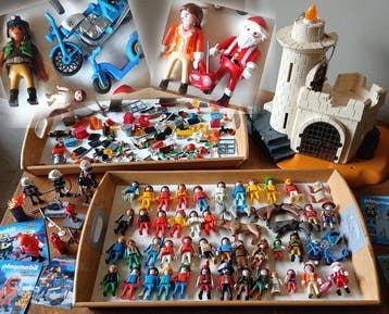 Playmobil - Playmobil Minifigs figuren poppetjes en dieren