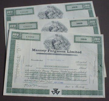 Verenigde Staten van Amerika. Massey Ferguson Lim. 100