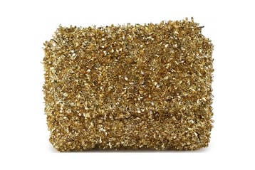 Roberto Festa Clutch Goud, Verzenden, Zo goed als nieuw