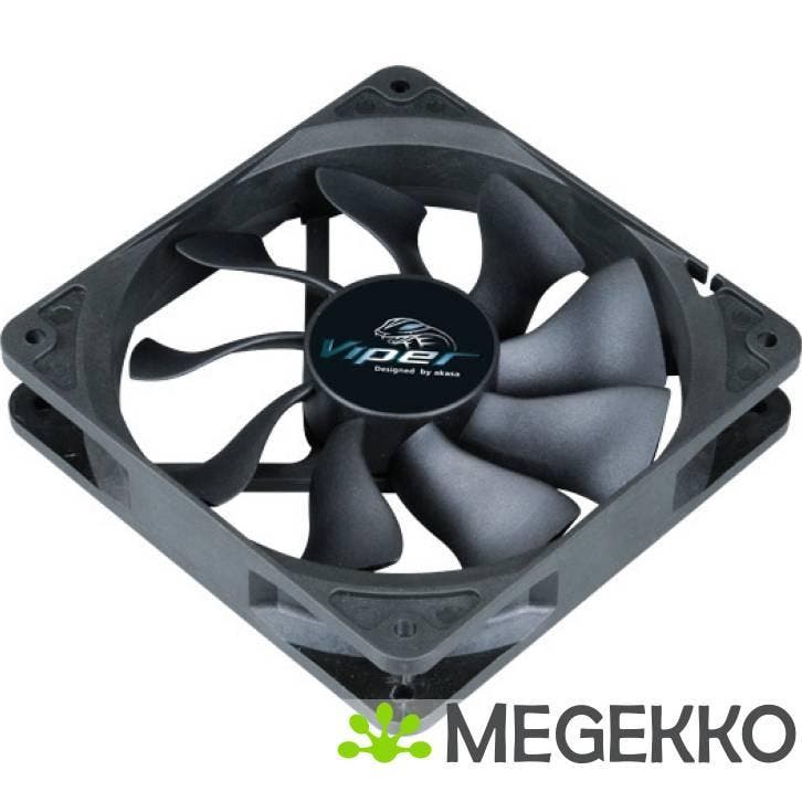 Akasa Viper Computer behuizing Ventilator, Computers en Software, Computerkoelers, Nieuw, Verzenden