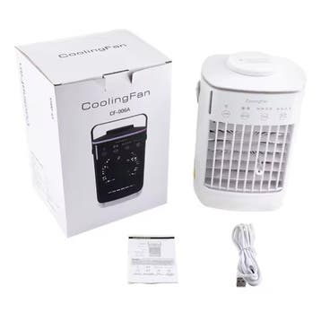 Draagbare Airconditoner Ventilator - USB Luchtkoeler - 700ml, Verzenden, Nieuw