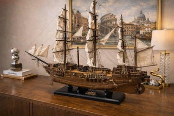 Maquette de l’Amerigo Vespucci – Modèle d’exception en bois, Nieuw
