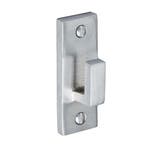 Kozijnhaakje in mat geborsteld nikkel - De Oude Deurklink, Ophalen of Verzenden, Nieuw, Koper of Messing, Klink of Kruk