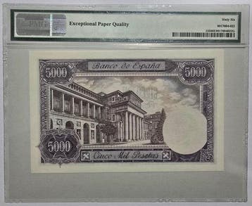 Spanje. - 5000 Pesetas 1976 (ND 1978) - Pick 155 (Zonder
