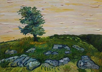 Stanislav Kunchev 1984 - “Tree in the Summer Wind” - No