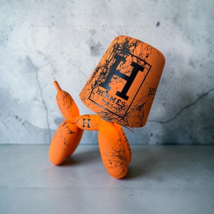Artfab - Orange Éclat, Antiquités & Art, Art | Objets design