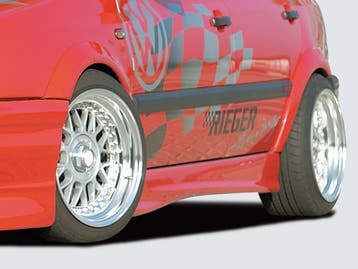 Rieger spatbordverbreder-Set | Golf 3: 08.91-09.97 - 3-drs.,, Verzenden, Nieuw, Volkswagen