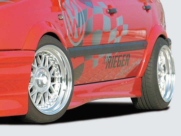 Rieger spatbordverbreder-Set | Golf 3: 08.91-09.97 - 3-drs.,, Autos : Pièces & Accessoires, Carrosserie & Tôlerie, Envoi