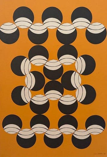 Sara Campesan (1924-2016) - Senza titolo, Antiek en Kunst, Kunst | Schilderijen | Modern