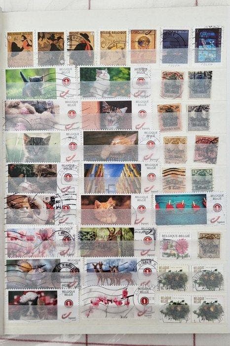 Belgique - Collection de timbres belges oblitérés, Postzegels en Munten, Postzegels | Europa | België